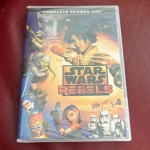 Excellent Used Condition Star Wars Rebels Season One/Ths Clone Wars DVD